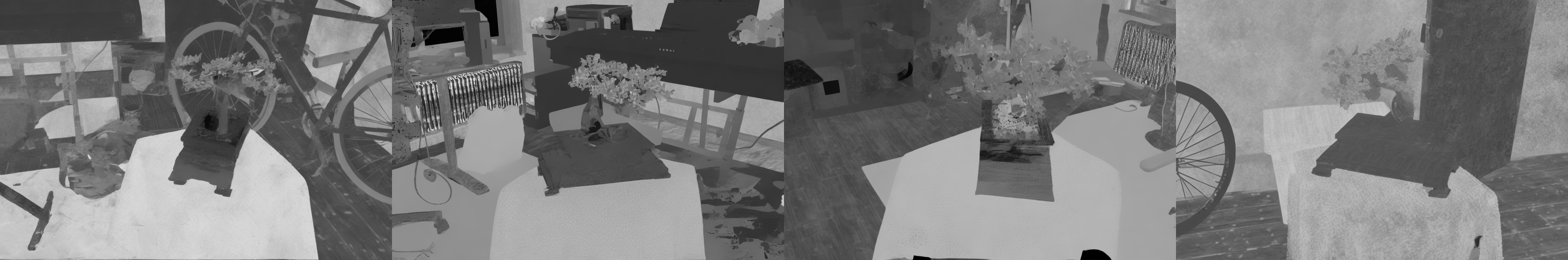 RGB-X roughness across views